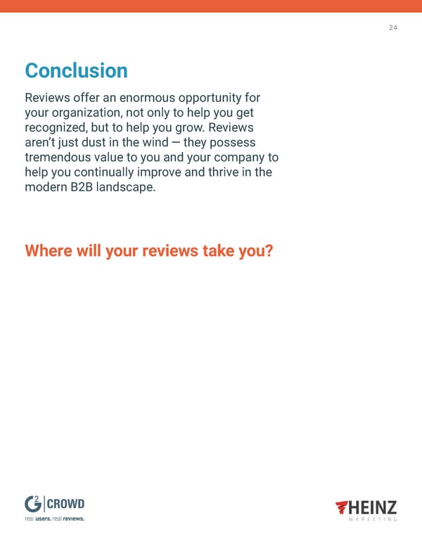 The Impact of Reviews on B2B Buyers and Sellers - Page 25