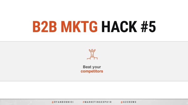 Top 5 B-to-B Marketing Hacks - Page 99