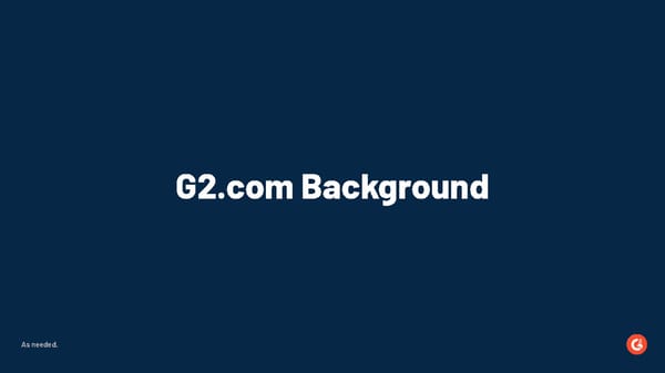 G2 Investor Solutions Intro - Page 2